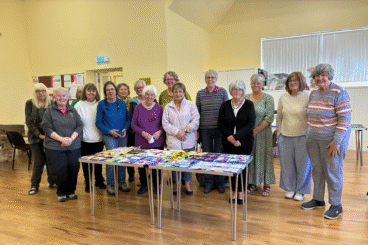 Quilters gather in Lochgilphead for creative Argyll stitching event