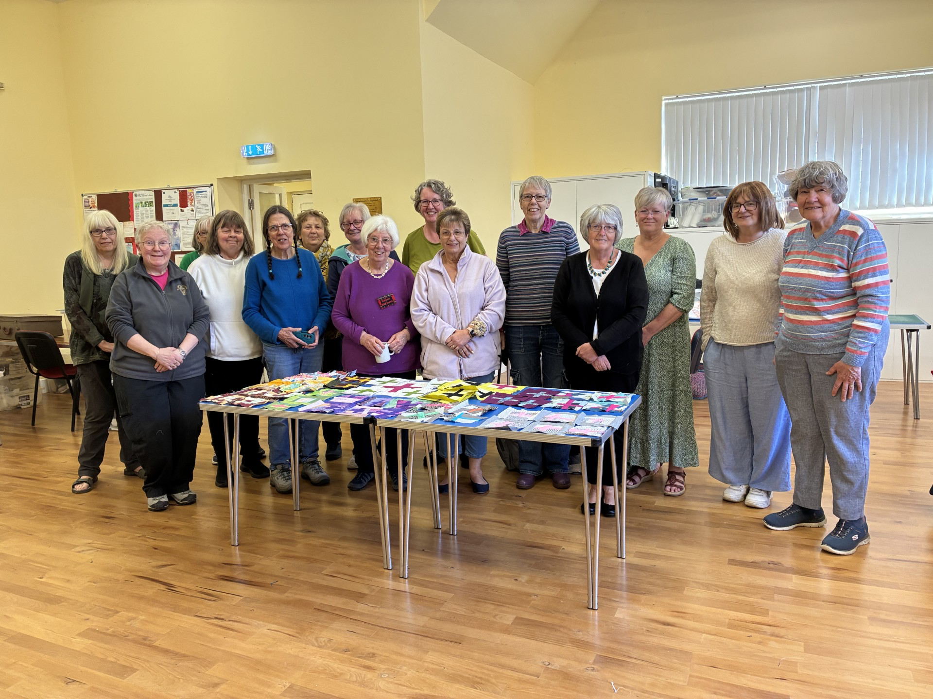 Quilters gather in Lochgilphead for creative Argyll stitching event