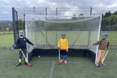 Shinty volunteer scores big