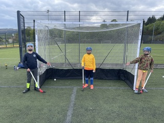 Shinty volunteer scores big