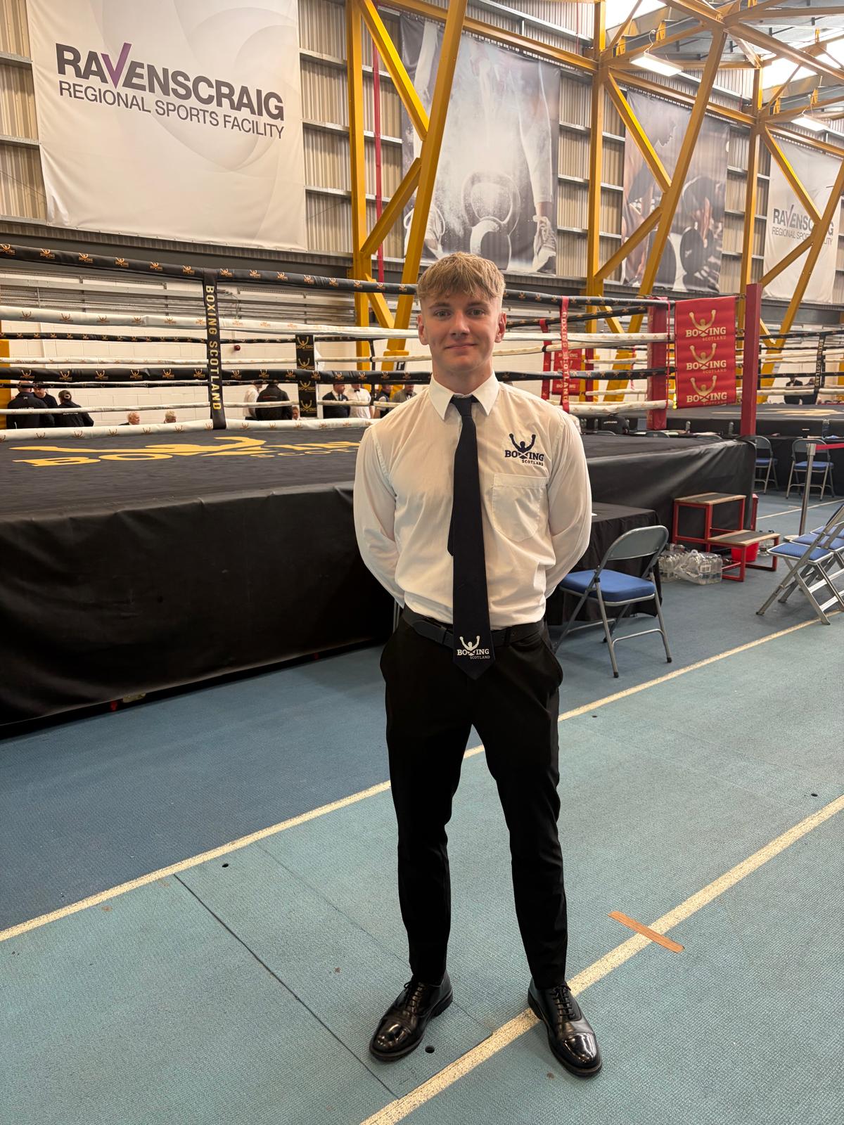 Dunoon’s Sam earns ringside role at Commonwealth Games