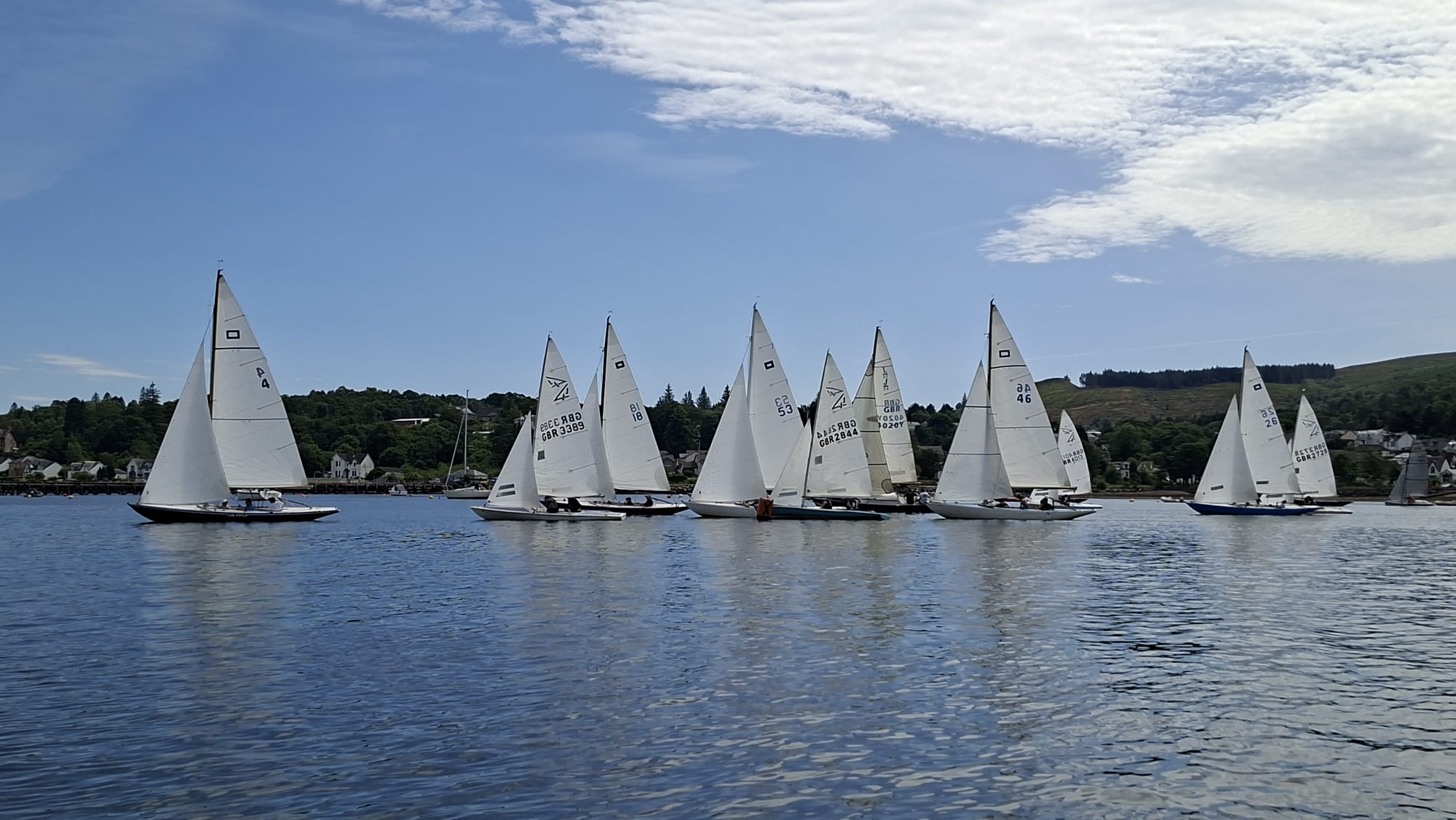 Light winds return for Holy Loch Sailing Club’s crew races