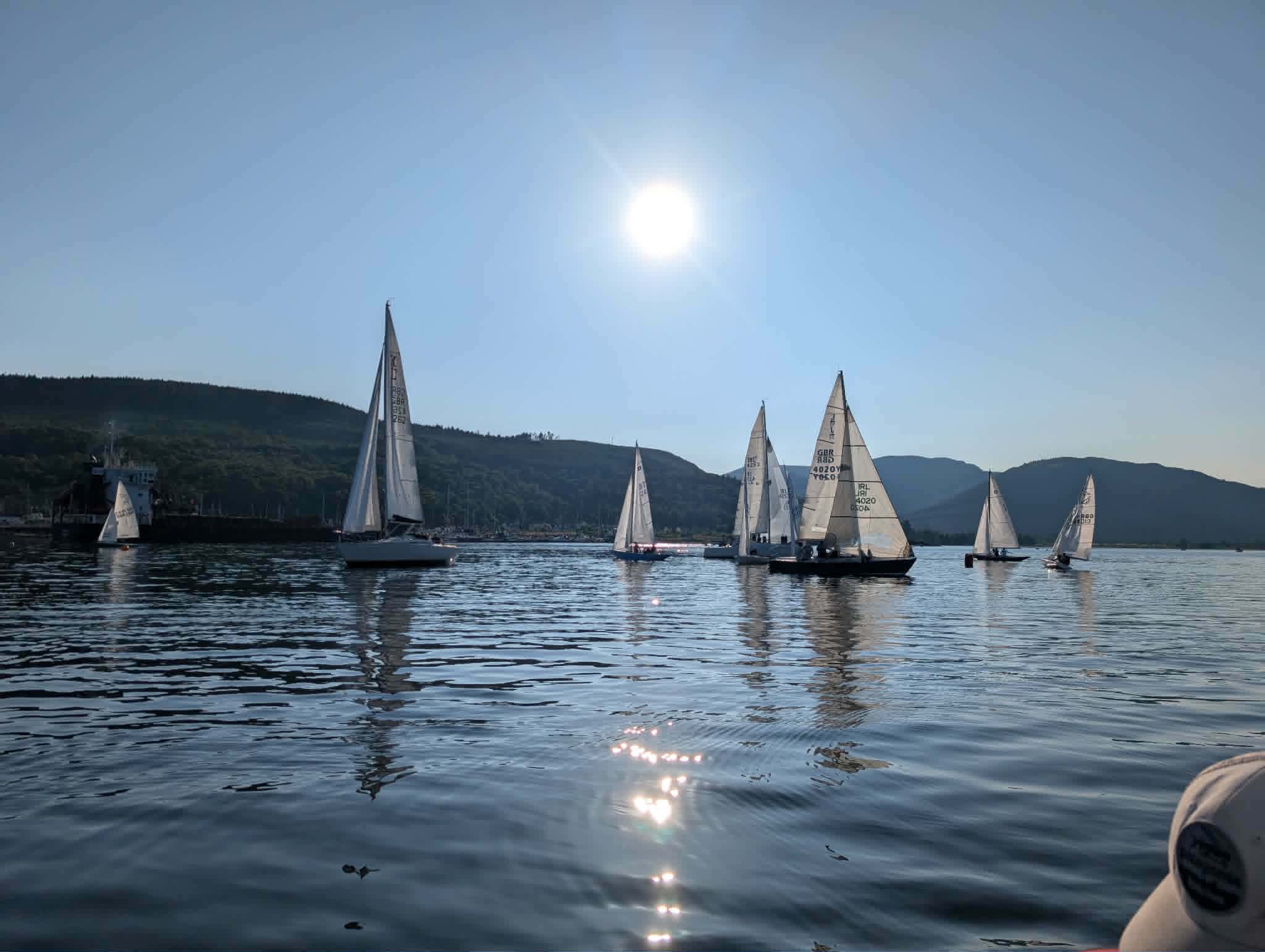 Wind woes hampers Holy Loch races