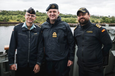 Glasgow welcomes standing NATO maritime group 1