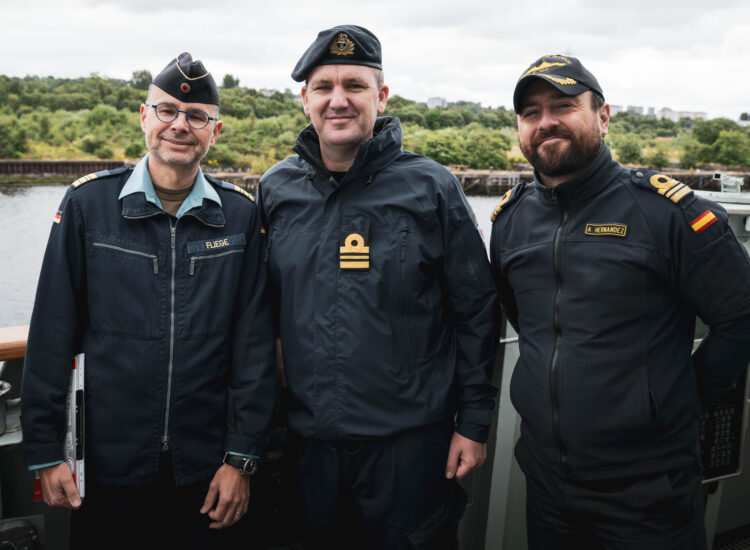 Glasgow welcomes standing NATO maritime group 1