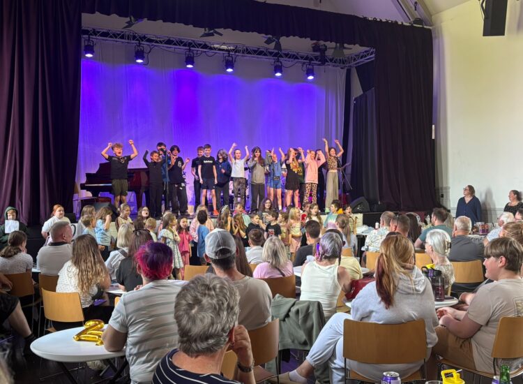 Music Makers hits high note as 70 children take to the stage