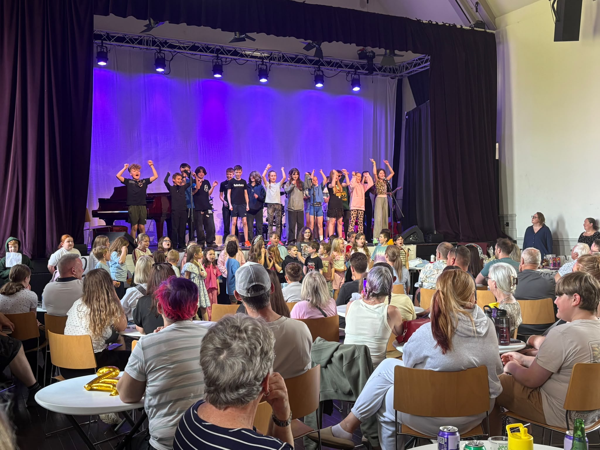 Music Makers hits high note as 70 children take to the stage