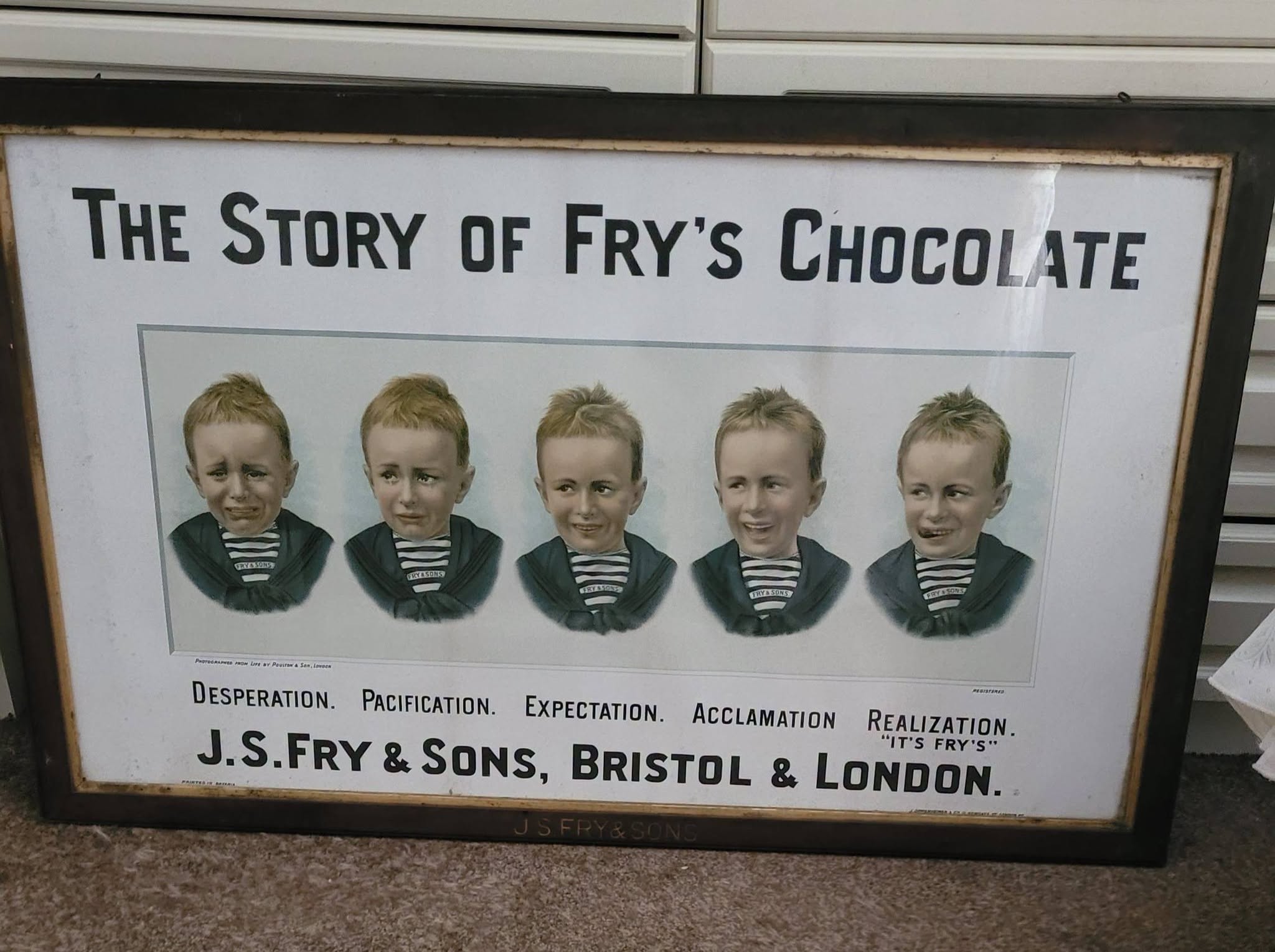 Dunoon business owner uncovers rare Fry’s Chocolate advert