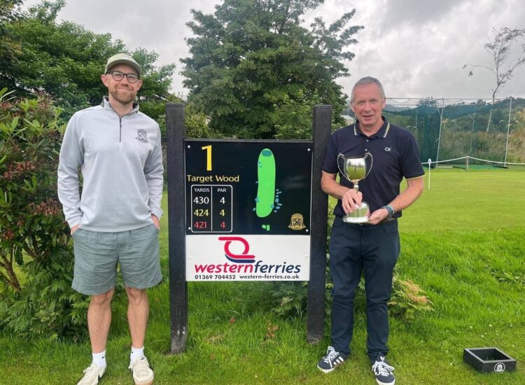 Cowal golfers shine at Western Ferries Senior Open