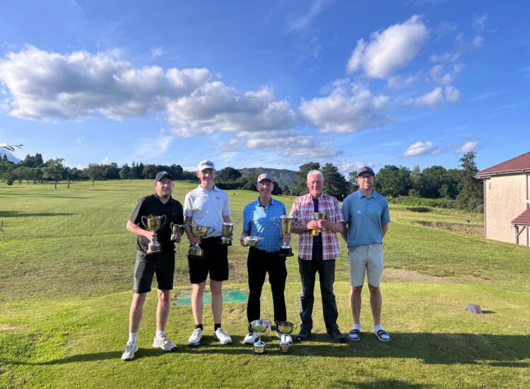 Girvan crowned Cowal Golf Club champion after superb three-round display