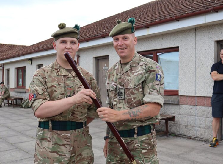 Dunoon cadet earns battalion’s highest youth appointment