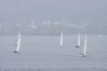 Holy Loch sailors take to the water