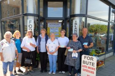 For Bute volunteers recognised with top award
