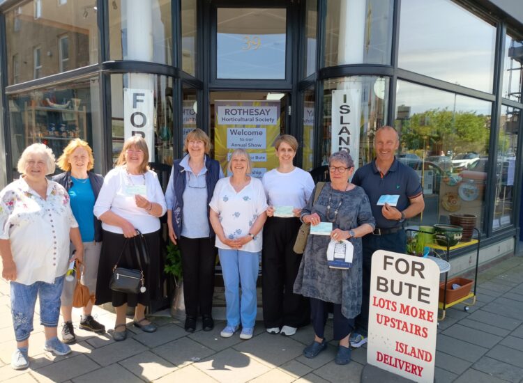 For Bute volunteers recognised with top award