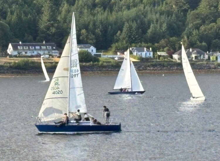 Holy Loch sailors make waves after week of success