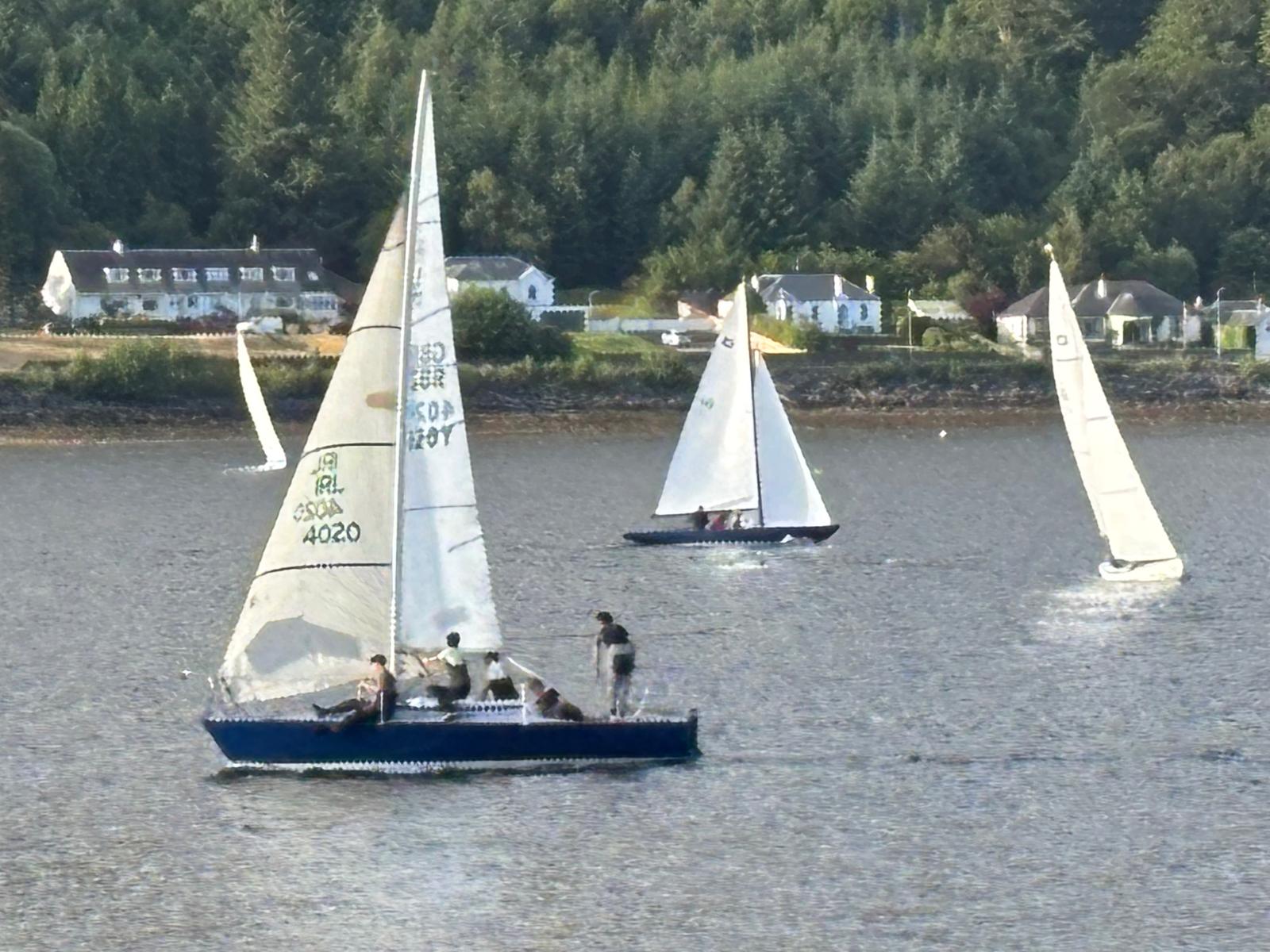 Holy Loch sailors make waves after week of success