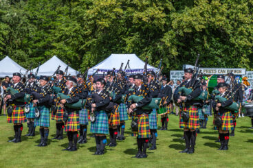 Top pipers compete at Inveraray Highland Games