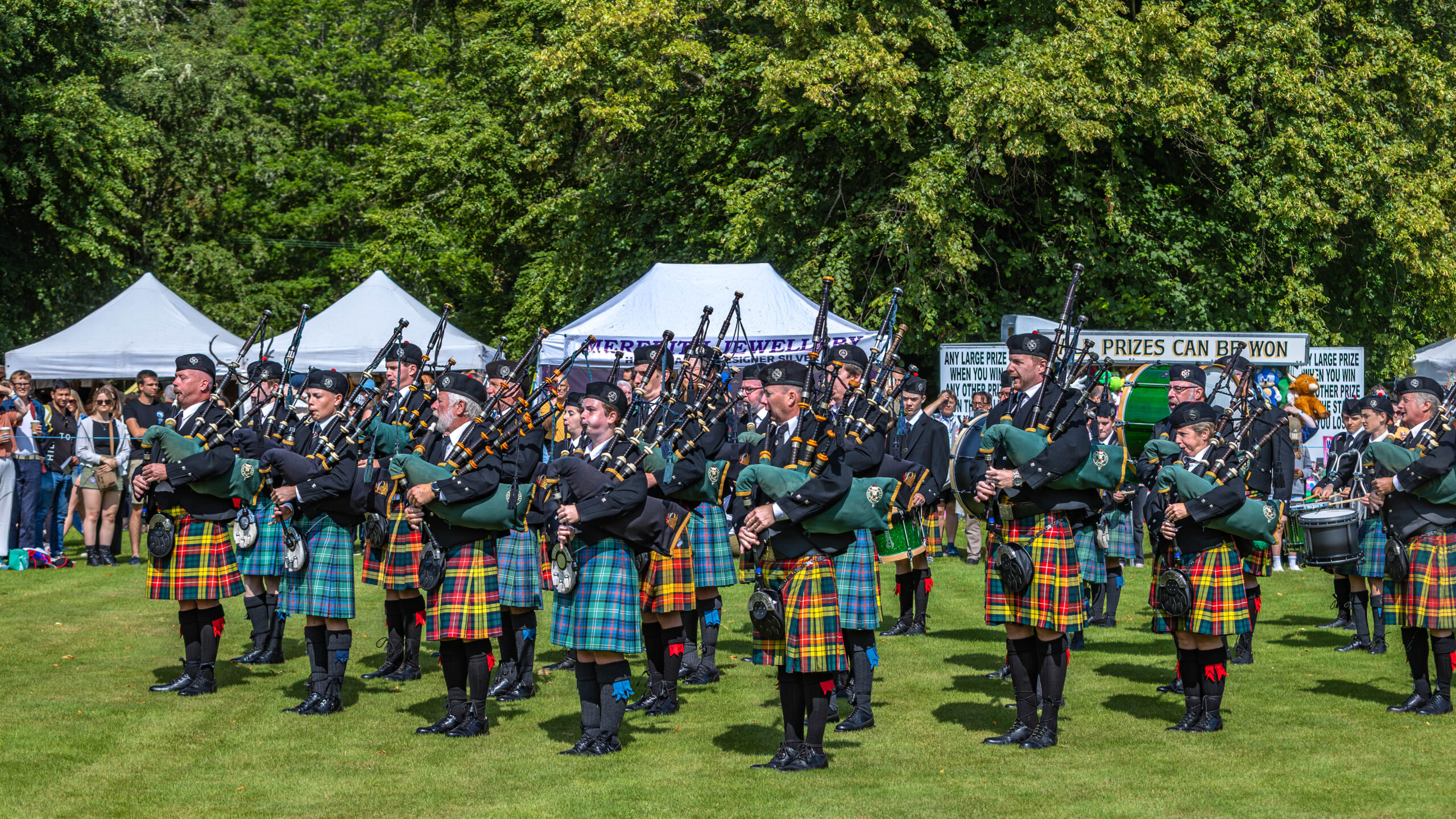 Top pipers compete at Inveraray Highland Games