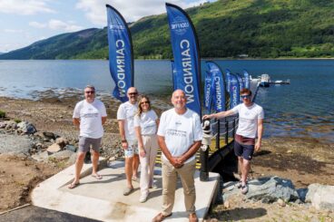 New Loch Fyne pontoon opens as first step in Cairndow regeneration