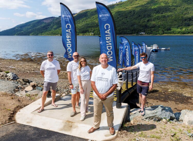 New Loch Fyne pontoon opens as first step in Cairndow regeneration