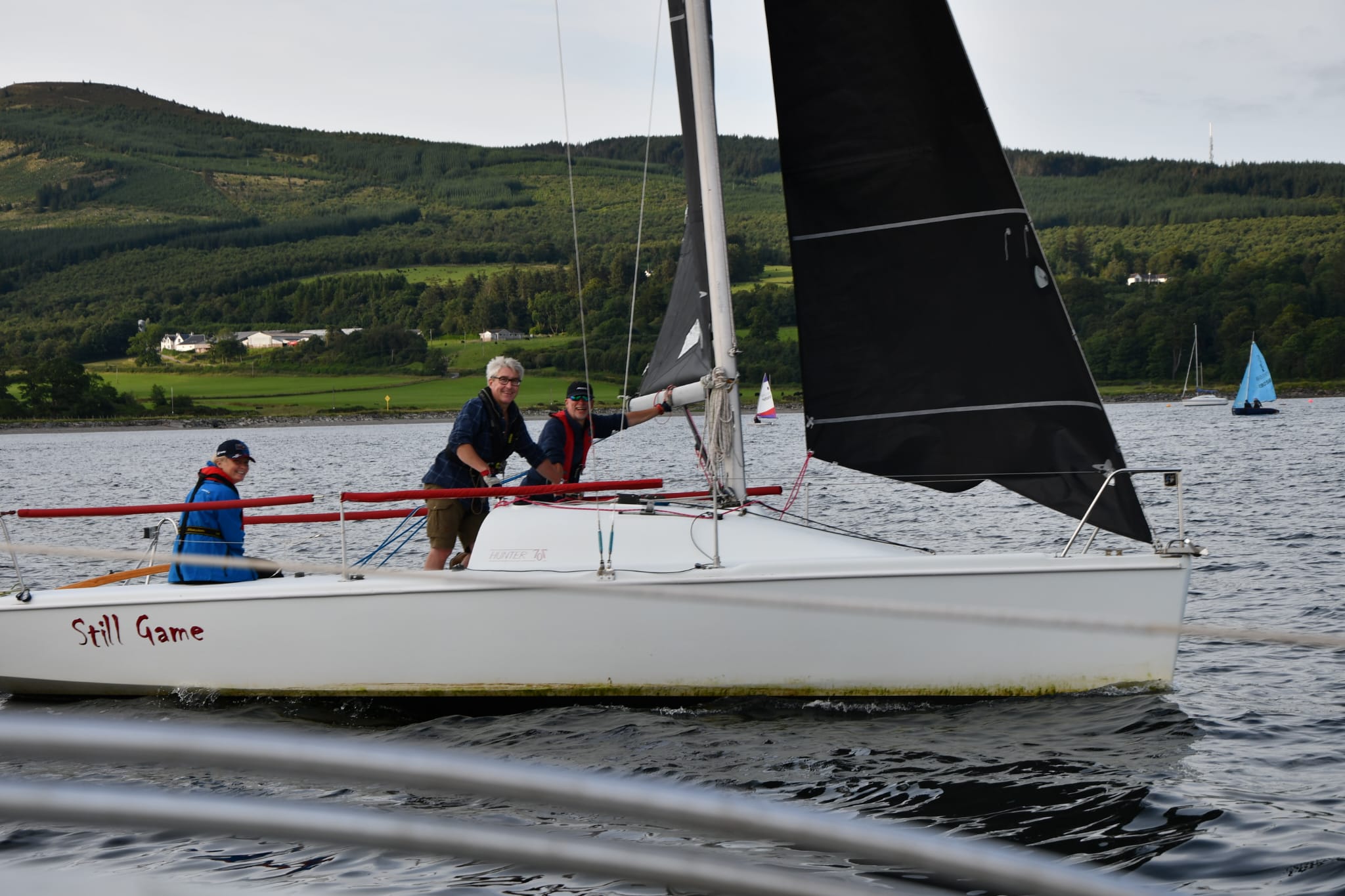 Toward sailors take on individual Bute challenge