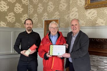 Dunoon man honoured for saving Ardroy Outdoor Education Centre