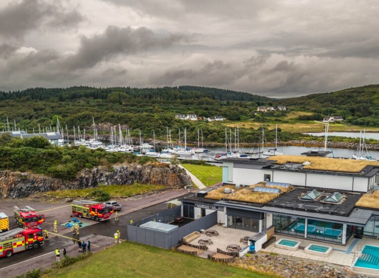 Portavadie Marina experiences gas leak