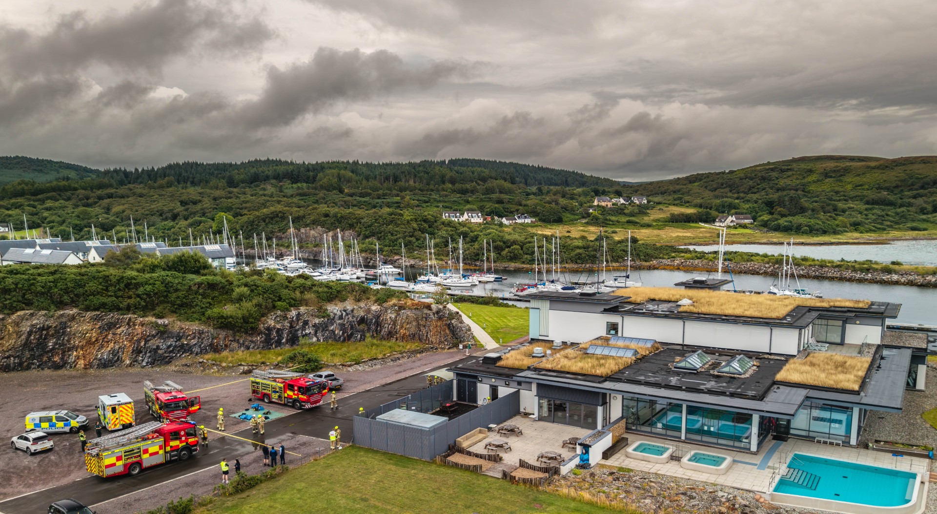 Portavadie Marina experiences gas leak