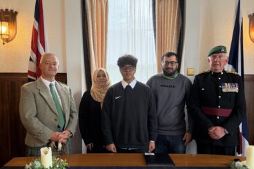 Dunoon welcomes three new citizens at Castle House ceremonies