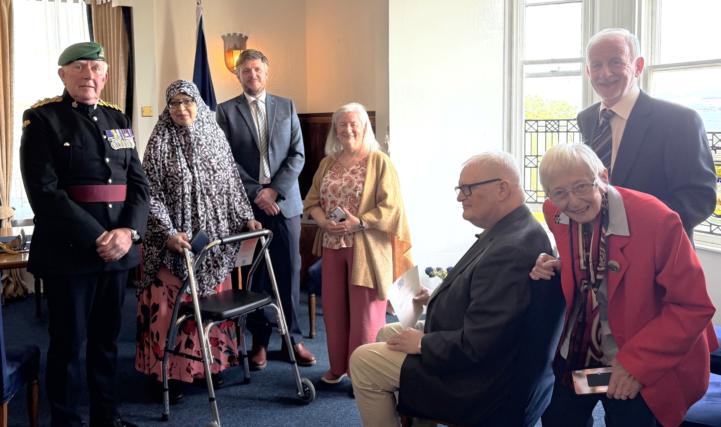Dunoon welcomes its newest British citizen