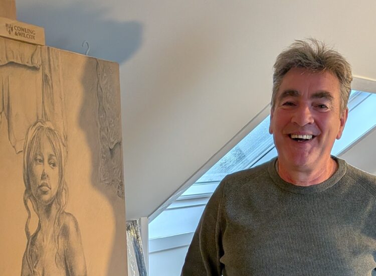 Former firefighter Gus ignites passion for art in Cowal