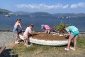 New sand play area proves a hit at Port Bannatyne beach