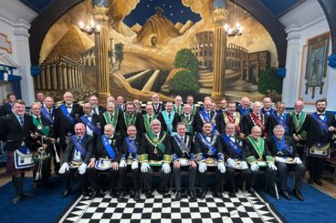 Full house for special summer meeting at Rothesay lodge