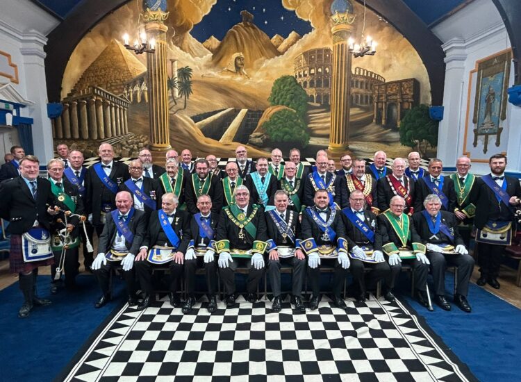 Full house for special summer meeting at Rothesay lodge