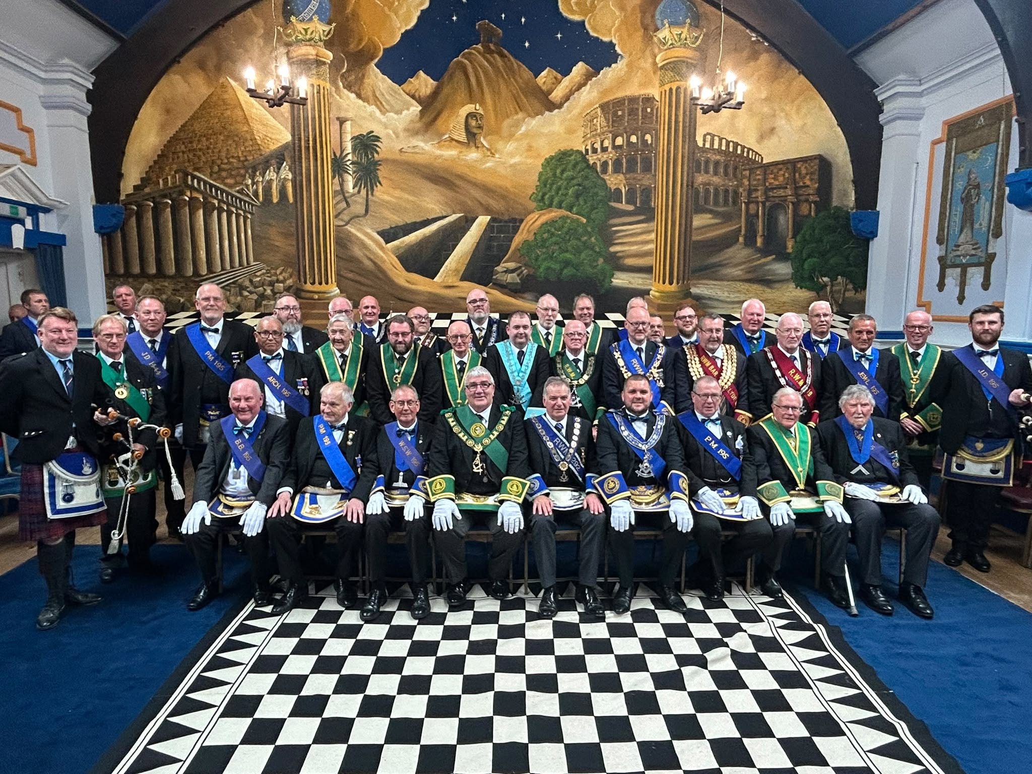 Full house for special summer meeting at Rothesay lodge