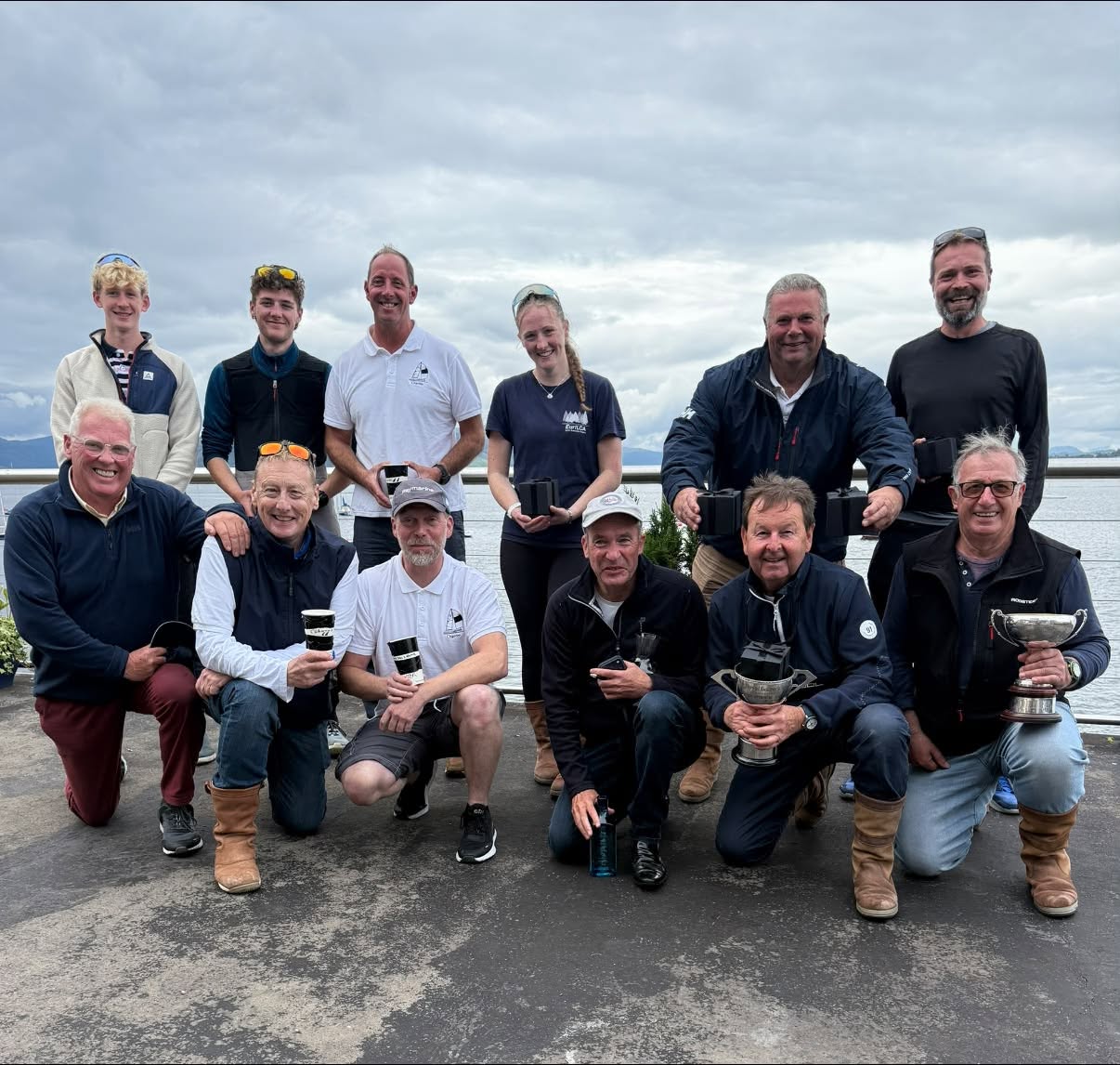 Holy Loch sailors in piping hot form