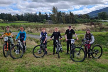 Dunoon Grammar pupils take on Scotland’s school mountain bike championships