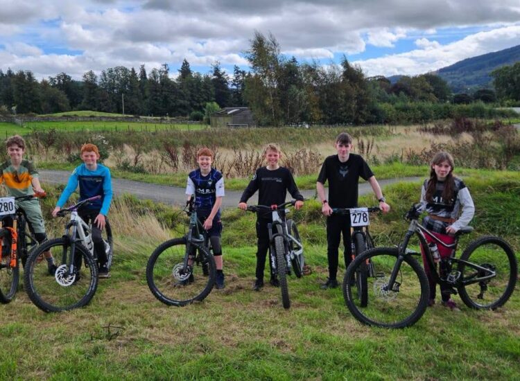 Dunoon Grammar pupils take on Scotland’s school mountain bike championships
