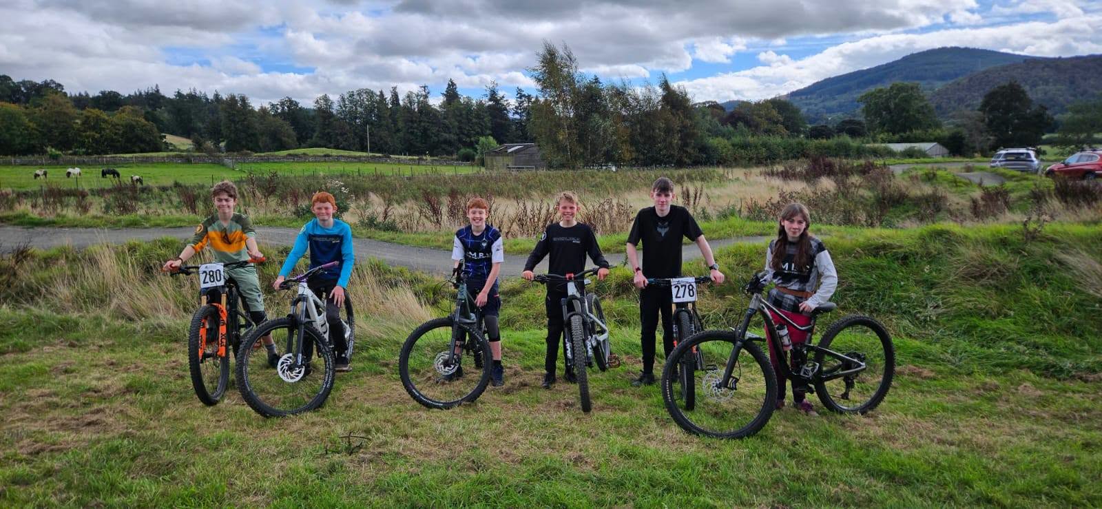 Dunoon Grammar pupils take on Scotland’s school mountain bike championships