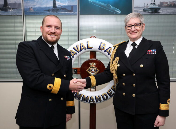 Clyde base bids farewell to Commodore Malkin