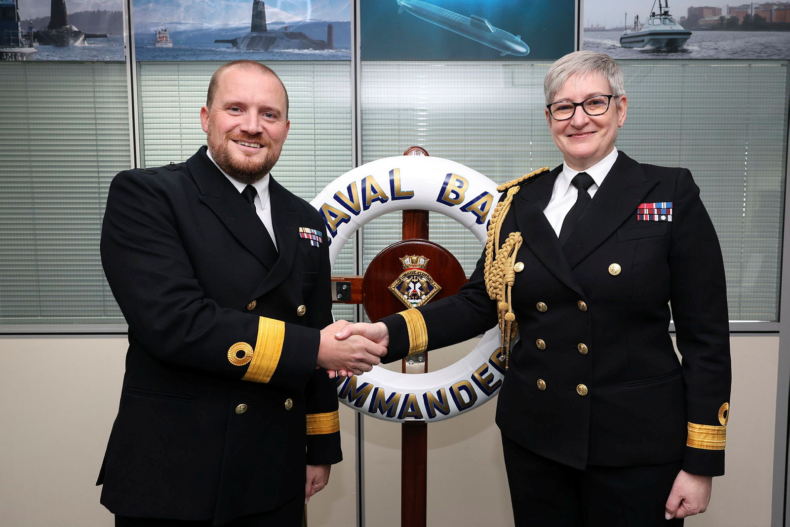 Clyde base bids farewell to Commodore Malkin