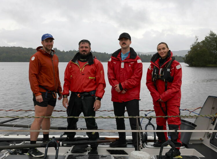 Olympic legend pays visit to HM Naval Base Clyde