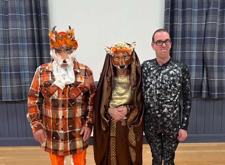 The Stag King Comes to Strachur