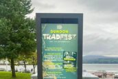 Digital noticeboard installed at Queen's Hall