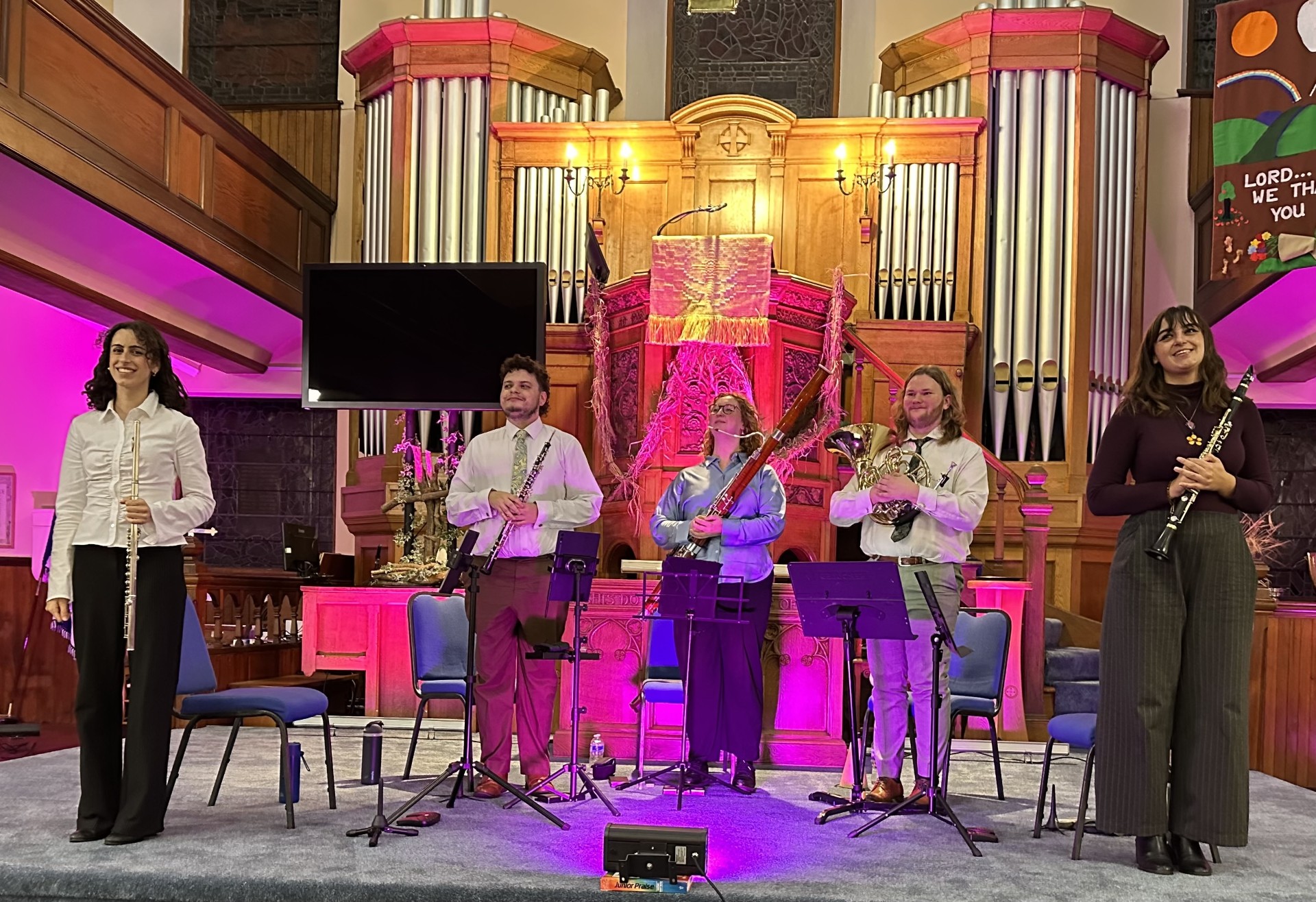 Bute Wind Quintet brings Parisienne affair to island