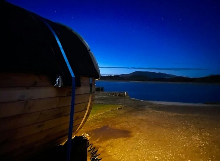 Cowal sauna business celebrates as Argyll named UK stargazing hotspot