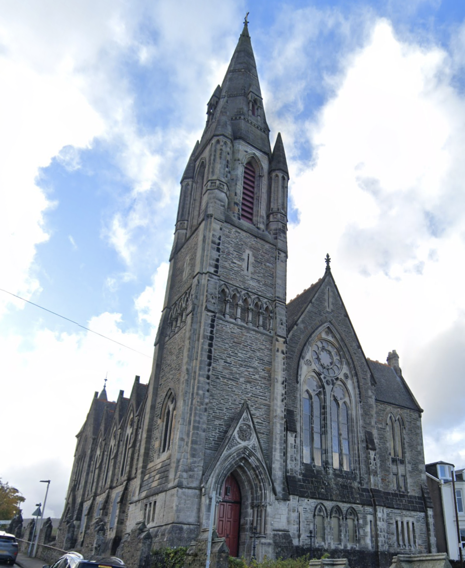 Storm-damaged Dunoon church spire set for repairs
