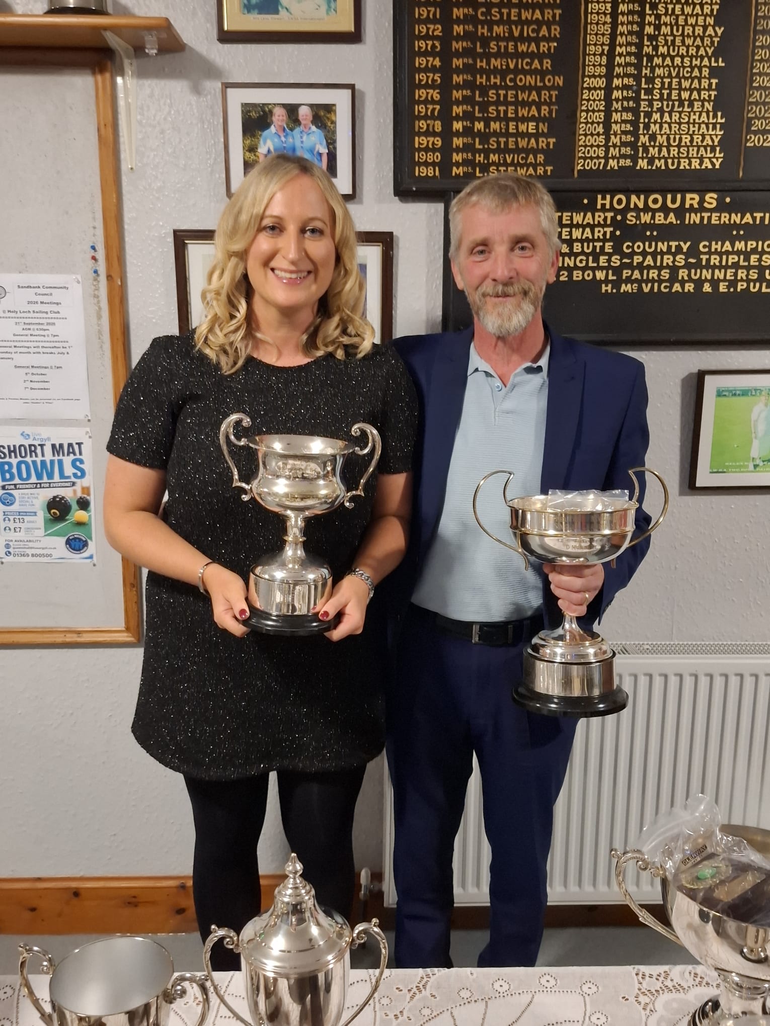Upper Cowal Bowling Club celebrates season’s prizewinners