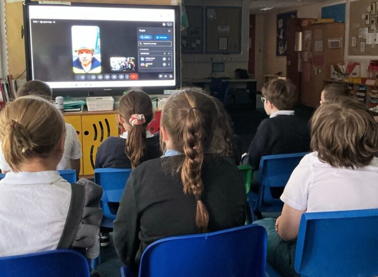 Sandbank pupils sail aboard research ship for World Maritime Day